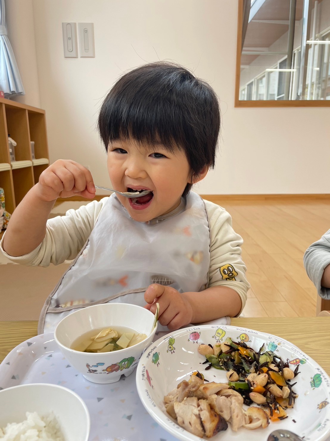 給食の様子